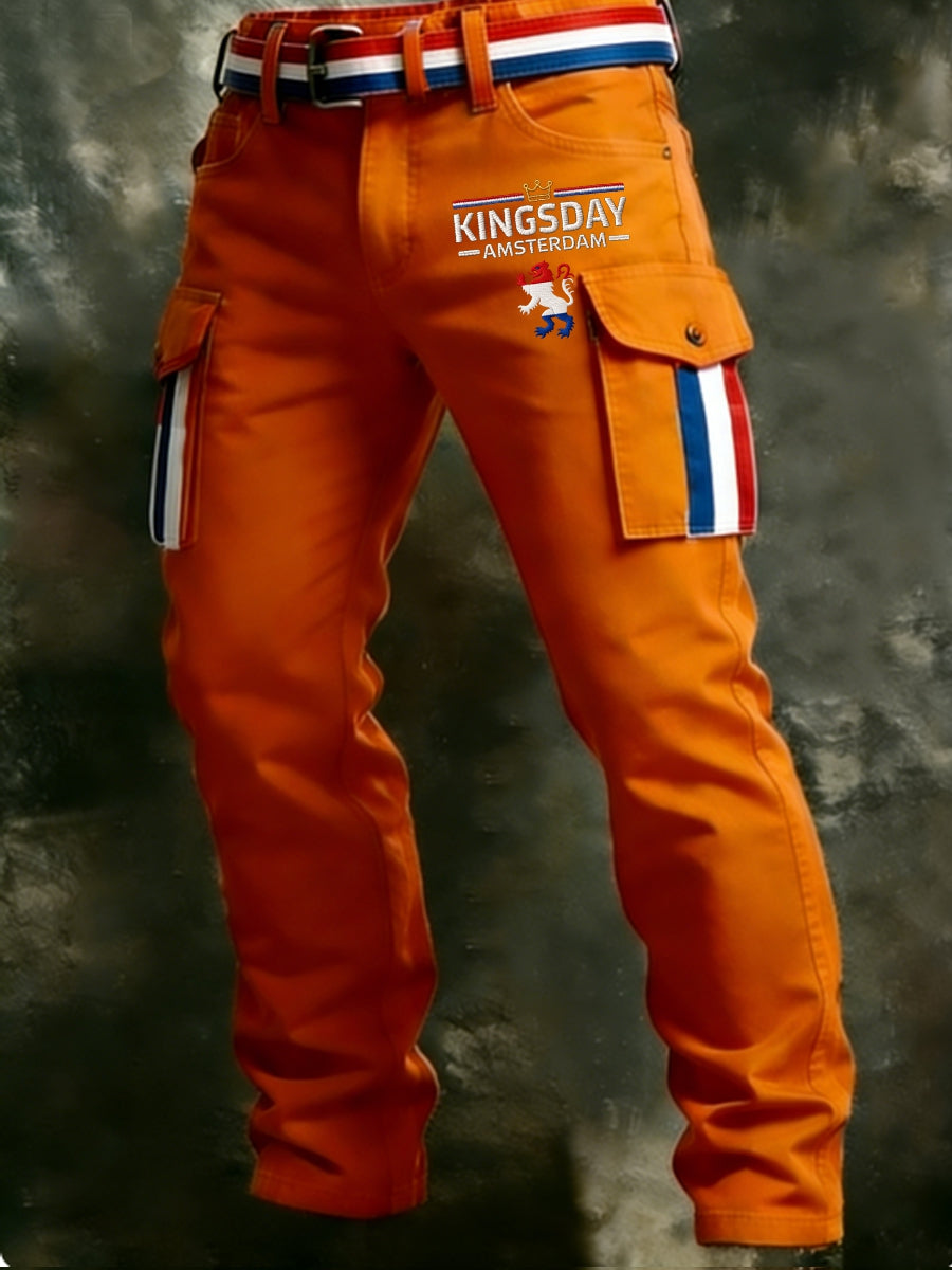 Koningsdag broek voor heren