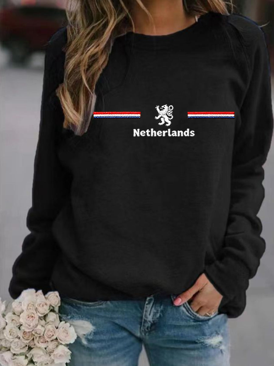 Koningsdag sweatshirt voor dames