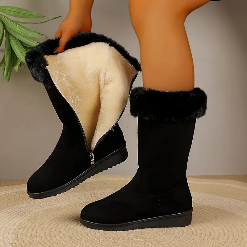 Sharon | Warme hoge damesboots