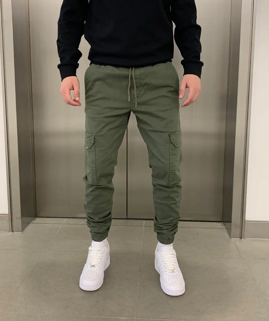 David | Cargo broek met jogger fit
