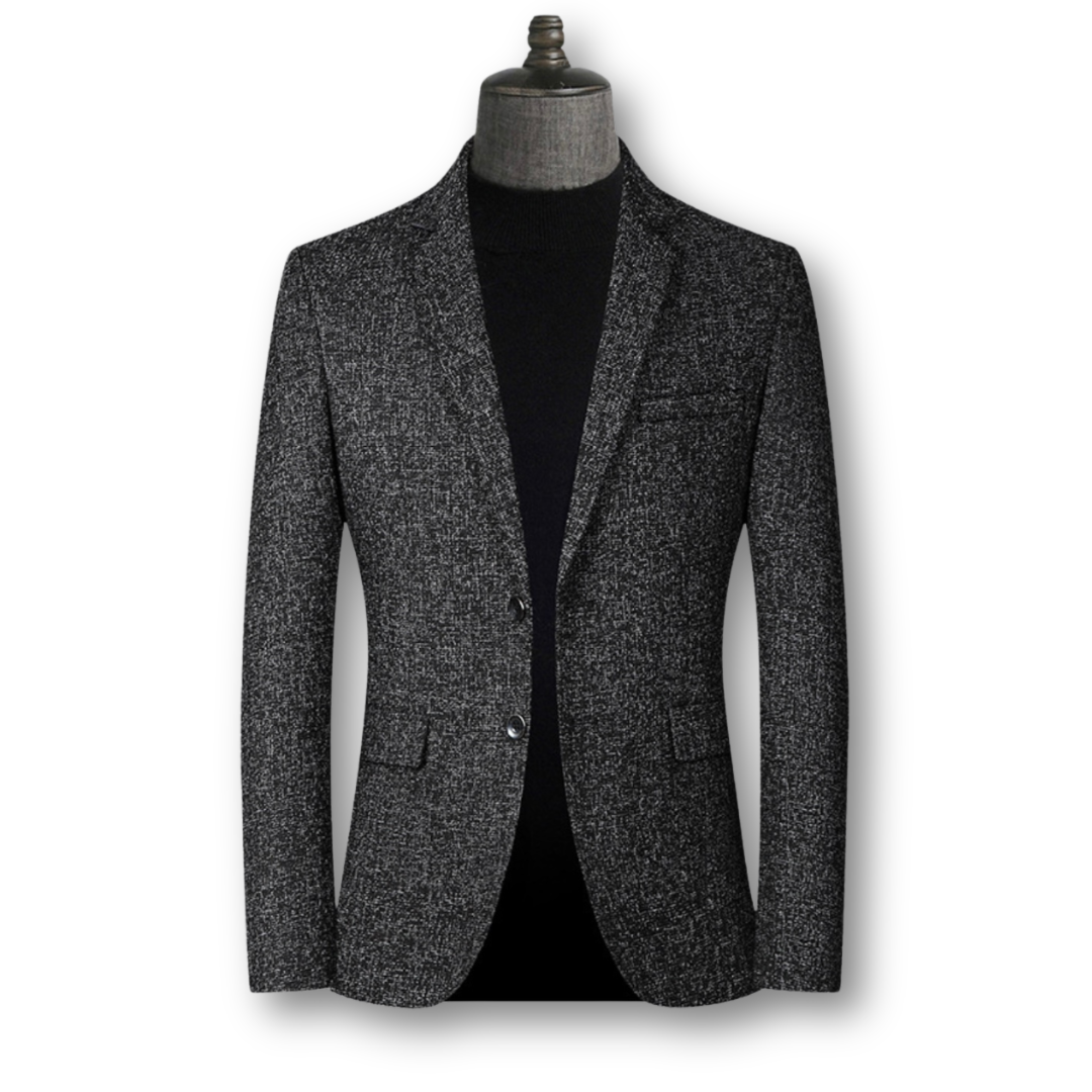 Lorenzo | Geruite Herenblazer met Tijdloze Elegantie