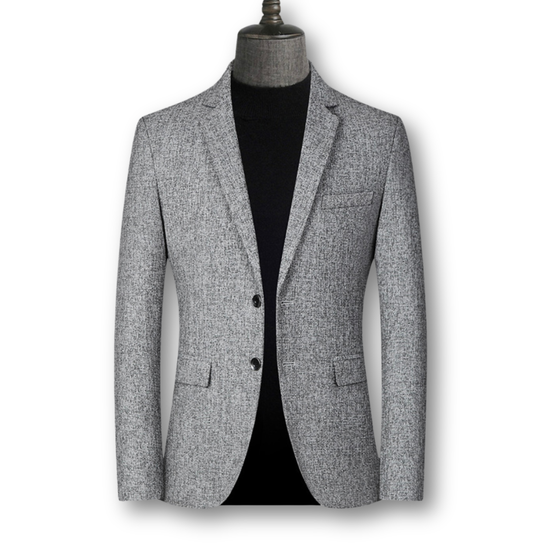 Lorenzo | Geruite Herenblazer met Tijdloze Elegantie