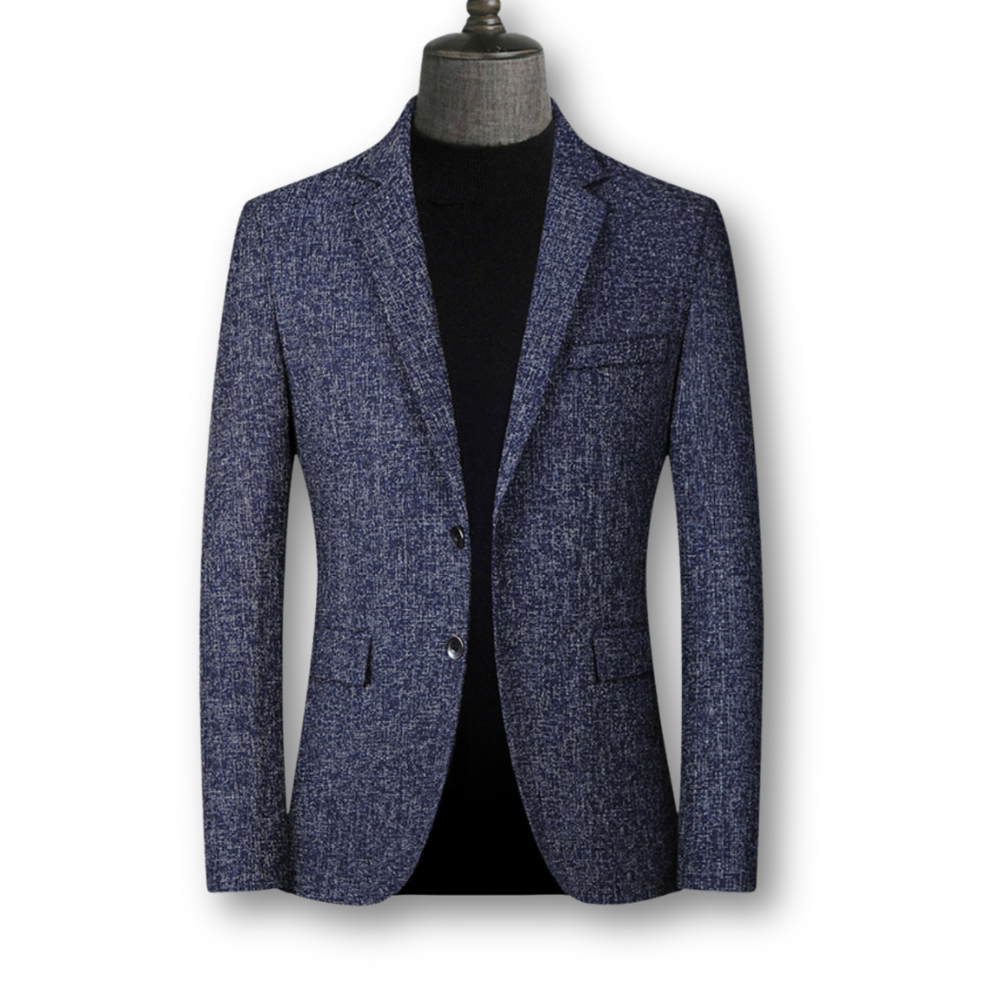 Lorenzo | Geruite Herenblazer met Tijdloze Elegantie