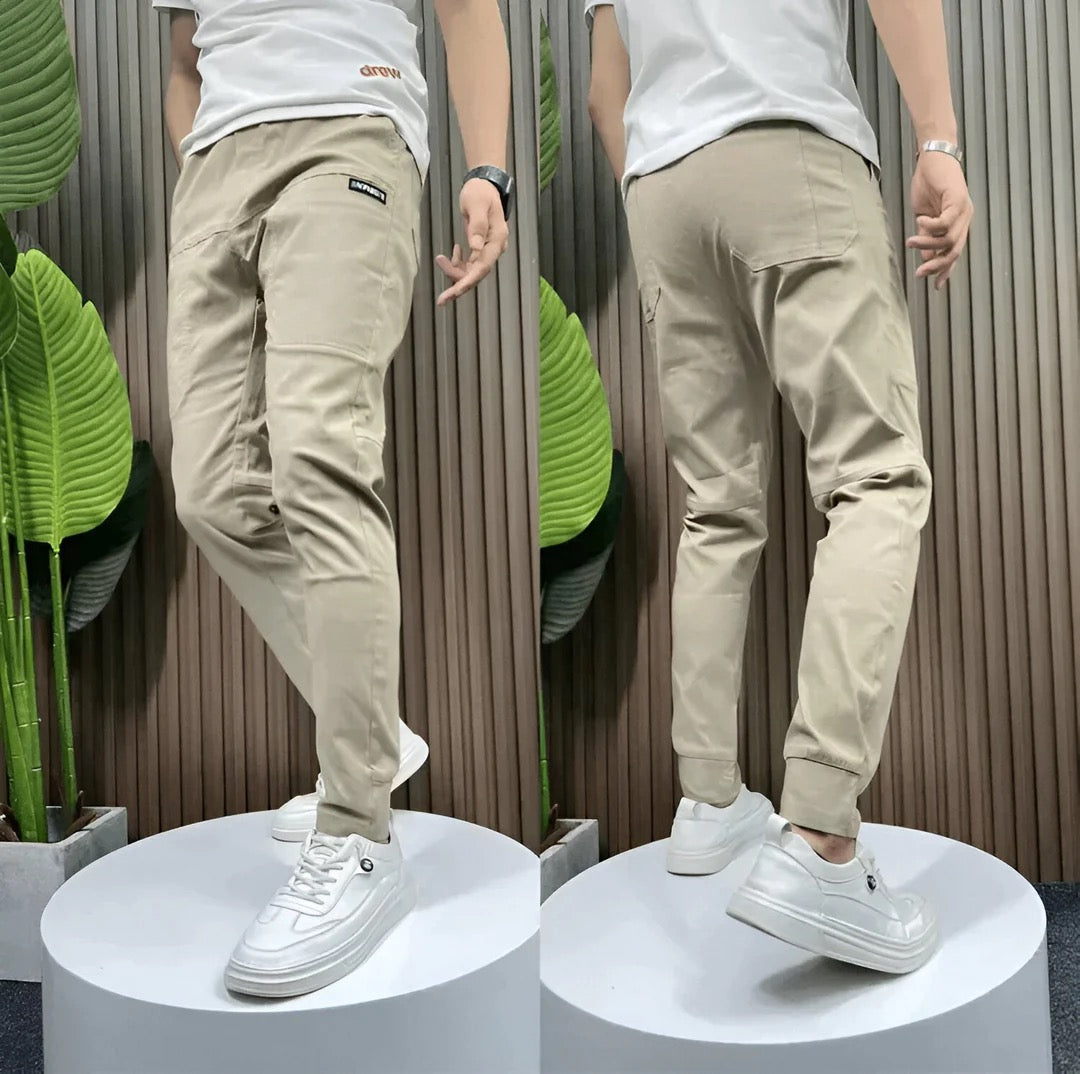 Benjamin | Elegante Stretch Cargo Broek