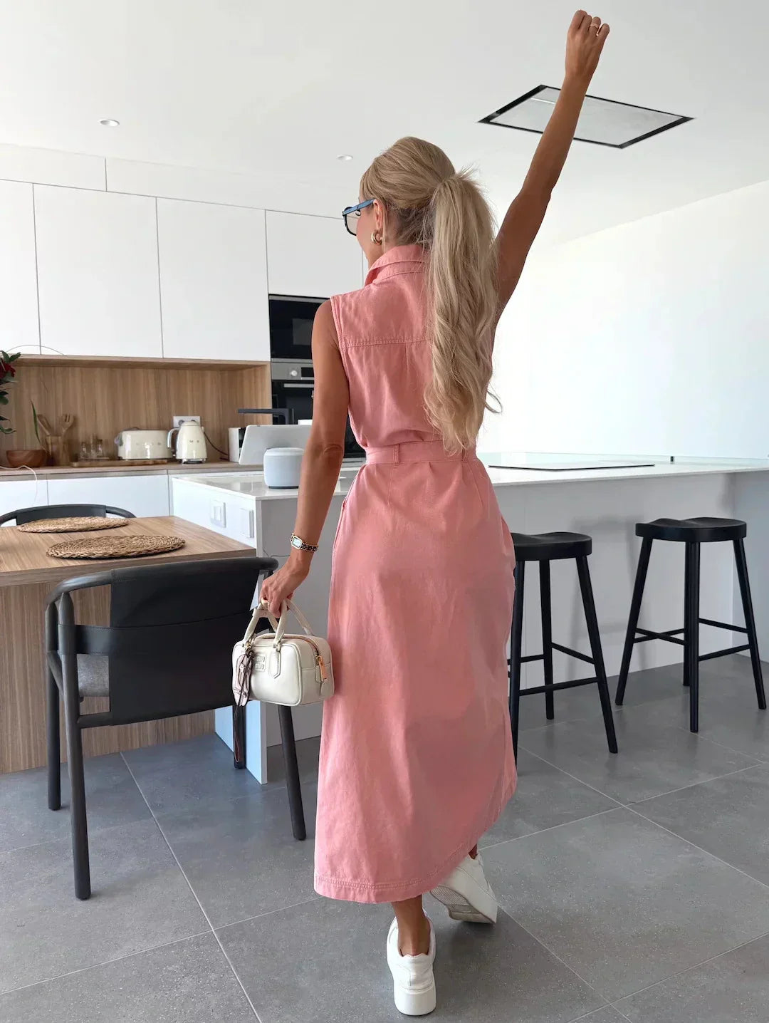 Lotte | Maxi Denim Jurk