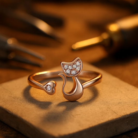Elegante Kattenring