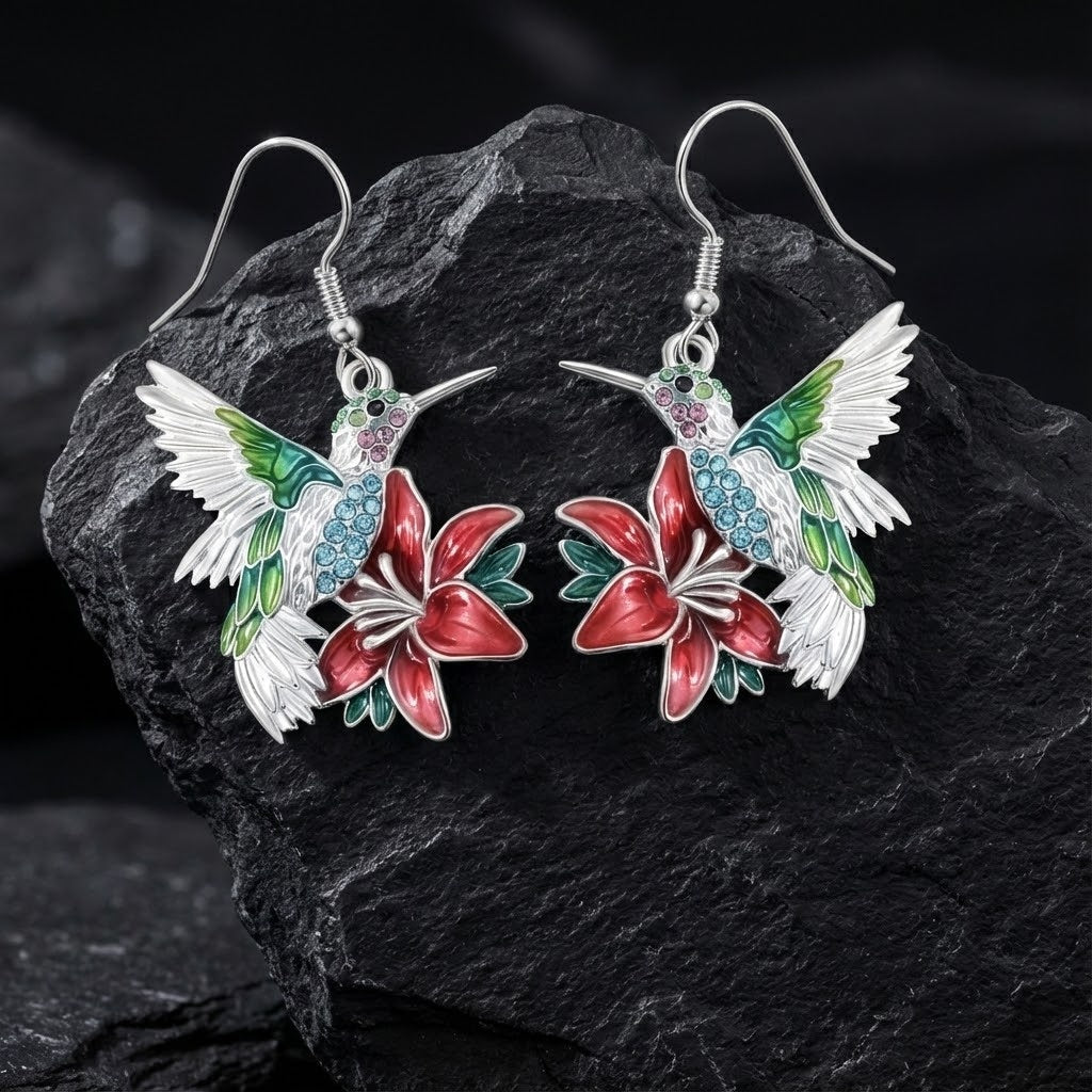 Magische Colibri Oorbellen