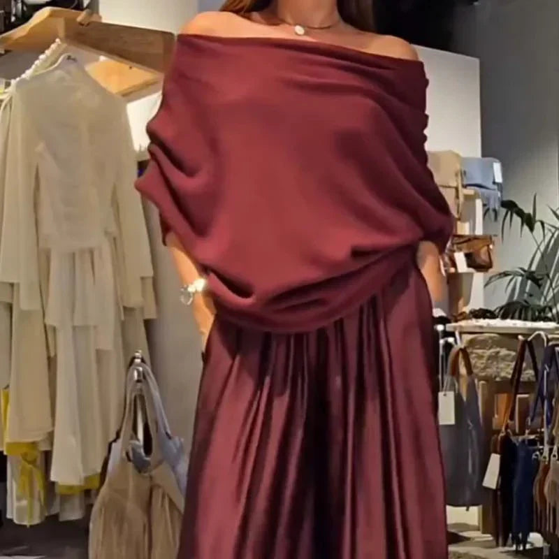 Kira | Elegante off-shoulder set